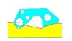 
						<br>
						Riprogettazione di un dispositivo di presa pezzo<br>
						Lavoro di diploma - Meccanica - 2009<br>
						Docente resp.: Fabrizio Guarisco<br>
						Mandante: Mikron SA, Agno

						<br><br>
						Abstract:<br>
						Al momento presso la ditta sono in corso diversi progetti, uno dei quali prevede in particolare
						l’analisi della situazione di un dispositivo di presa pezzo utilizzato a bordo di alcune macchine.
						Sono state prese in considerazione due alternative oltre a quella esistente, cercando di migliorare la
						tenuta, la qualità del pezzo prodotto e tenendo in particolare considerazione i costi.<br>
						La qualità del pezzo dal punto di vista dei segni tipici di serraggio risulta buona, non essendo visibili segni o
						ombre che alterano le superfici nei punti di contatto con i morsetti. La stabilità e la tenuta durante le
						forature è stata simulata spingendo con un dinamometro a una forza doppia rispetto alla spinta assiale
						della punta, non rilevando nessun spostamento significativo ma solo una flessione che è rientrata dopo
						la cessazione dell’applicazione della forza. La maggior stabilità data comporta anche un aumento delle
						prestazioni degli utensili sotto forma di qualità delle superfici e durata di vita.
						La ripetibilità del posizionamento è stata controllata con una macchina di misura tridimensionale e risulta
						essere al di sotto degli 0,01mm richiesti.<br>
						Nel caso di un cambio pezzo vengono sostituiti solo i morsetti che, con il sistema di fissaggio a
						chiavetta, garantiscono una ripetibilità al di sotto di 0,01mm.<br>
						Il fatto di non dover sostituire tutto il posaggio comporta un grosso vantaggio dal punto di vista ergonomico: i
						morsetti pesano solo qualche etto contro i 22 Kg della variante 1 e della soluzione attuale.
						